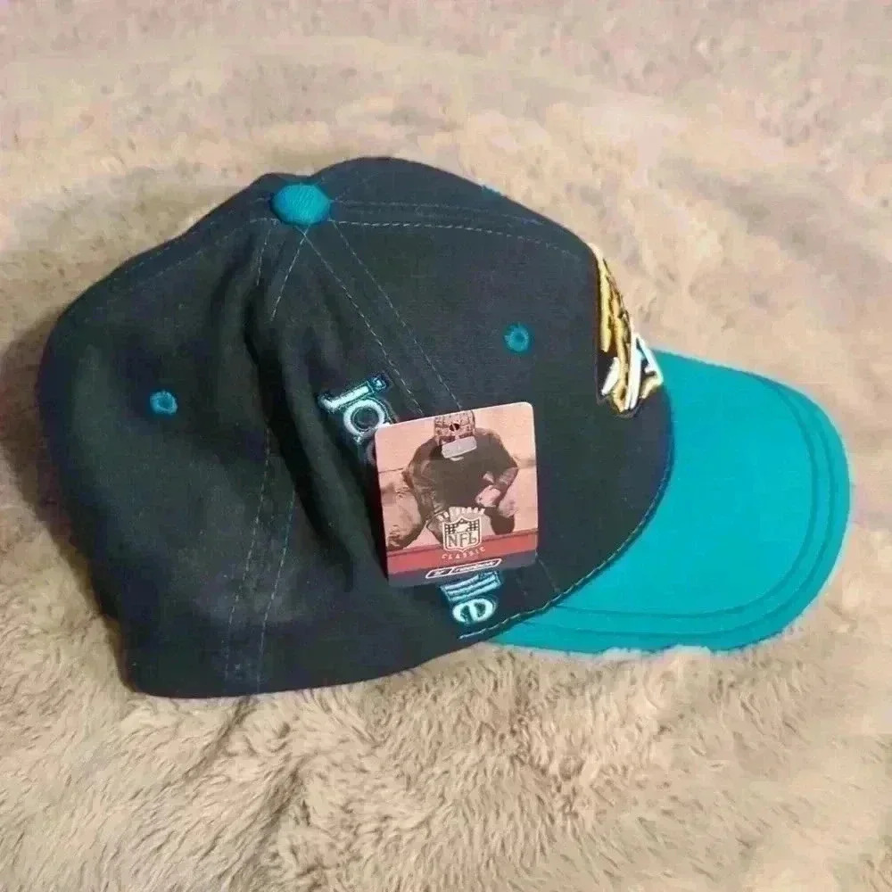 NFL Apparel Jacksonville Jaguars hat, one size fits all, blue and black - Picture 2 of 9